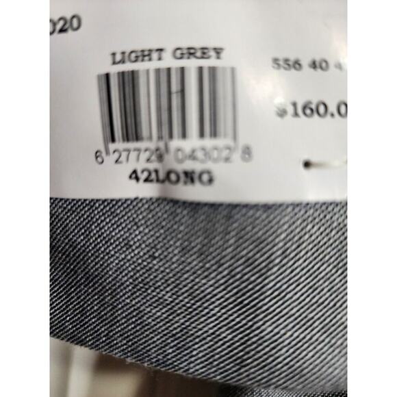 NWT CHAPS Men's Sport Jacket Size 42L Light Grey - Picture 7 of 7